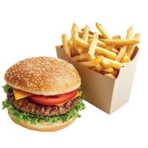 Hamburguesa Gourmet con Guarnición